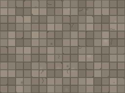 The factory floor, a little more worn in.